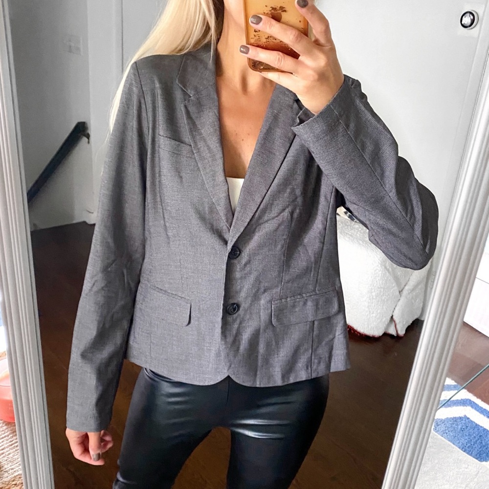 🩶 OPUS GREY CLASSIC BLAZER JACKET!